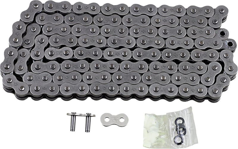 JT Chain JTC525X1R3112RL (525 Series) Black Steel 112 Link Heavy Duty X-Ring Chain with Connecting Link - Image 2